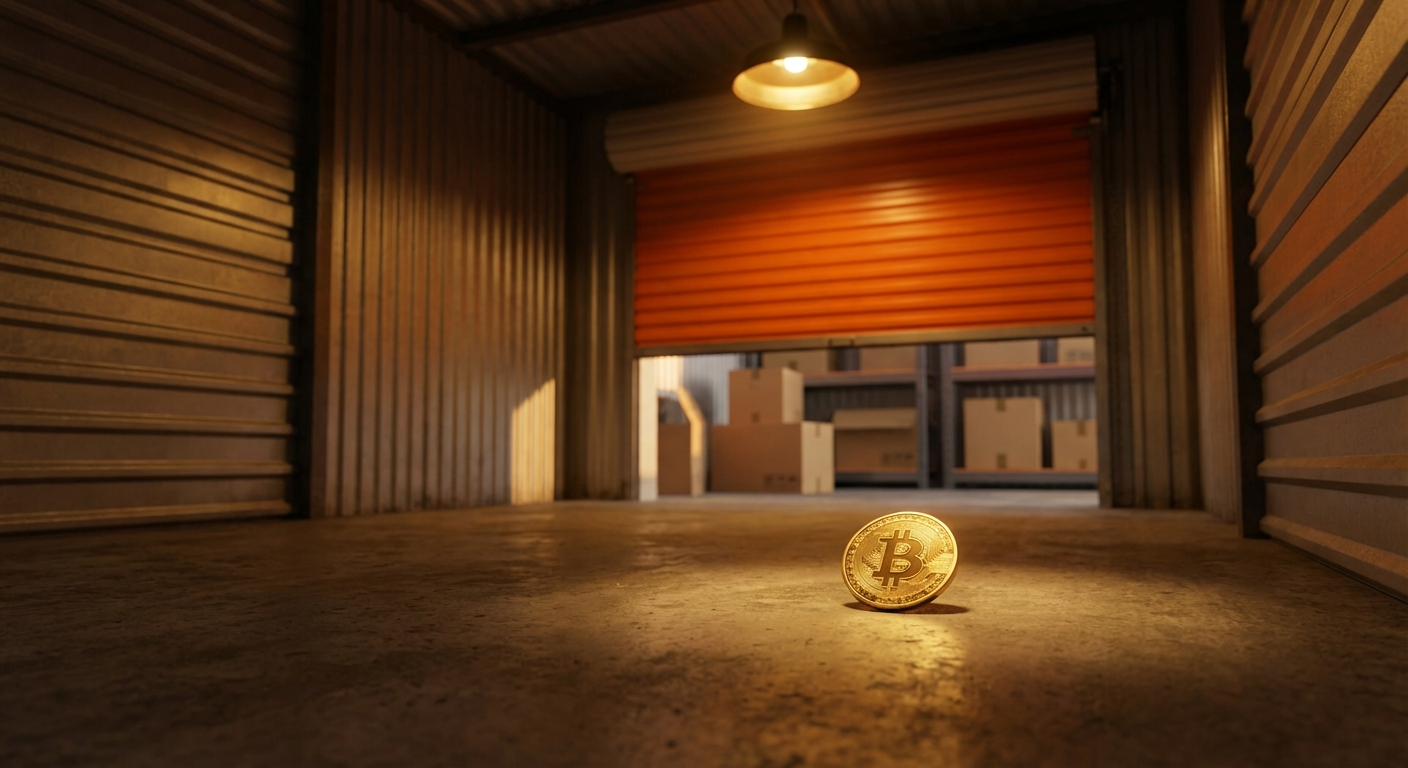 Bitcoin in a storage unit — West Main Self Storage